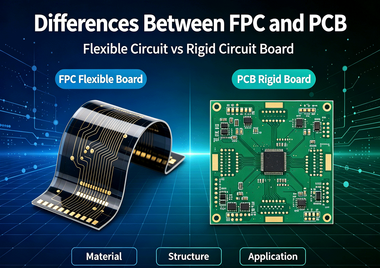 FPC vs. PCB: Key Differences, Materials, Applications & Manufacturing